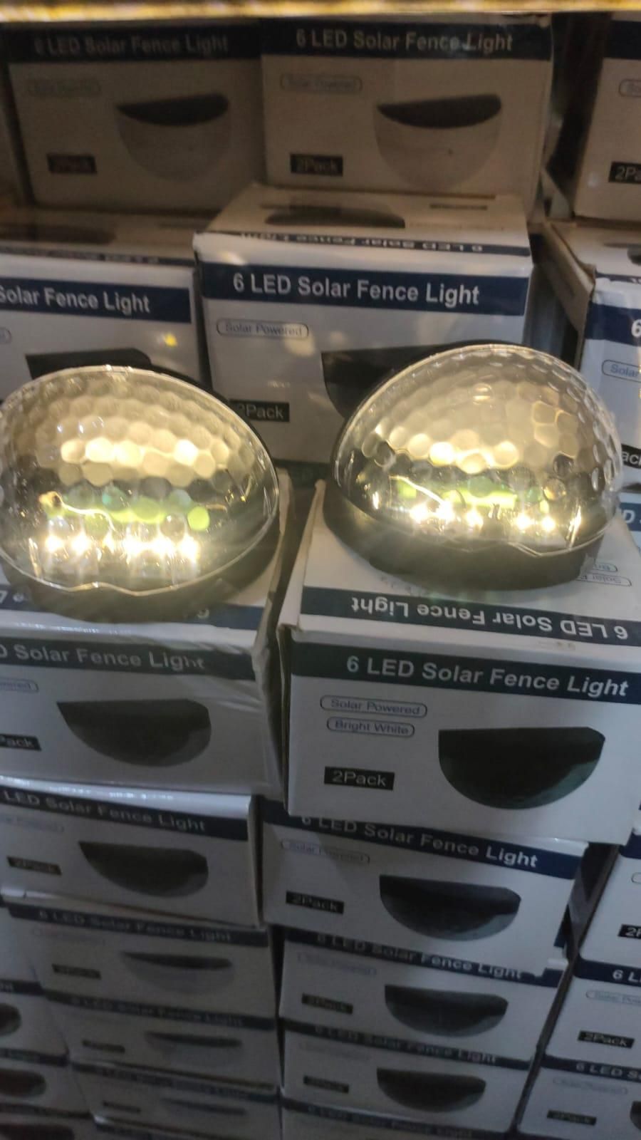 Solar Fence Lights™ (Pack of 4)